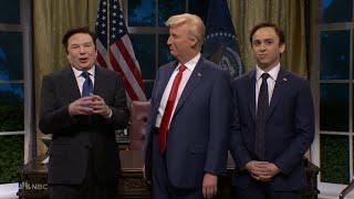 SNL Cold Open: Mike Myers' Elon Musk in Chaotic Oval Office Meeting!