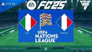 FC 25 Italy vs France | Nations League 2024 | PS5