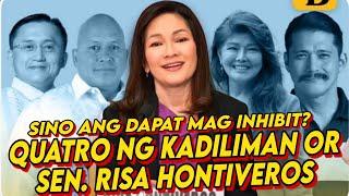 SARA PINAPA-INHIBIT SI SEN. RISA, OK SIGE INHIBIT DIN LAHAT NG TUTA NYA
