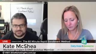 Episode #355   Rapid Enrollment System