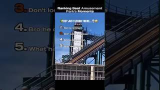 Amusement parks  #amusement #amusementpark #ranking #tiktok