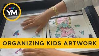 How to Organize Kids' Artwork | Your Morning