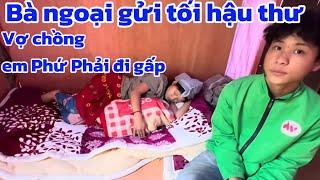 Bà ngoại gửi thư vì lý do gì,mà khiến vợ chồng em Phứ phải dọn dẹp đi gấp với đứa con đầu lòng.