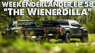 TRUCK CAMPING To Make A Legendary Meal On The Tailgate - WEEKENDERLANDER EP 58