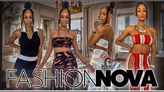 FASHION NOVA 2 PIECE SKIRT SET HAUL | LIFE WITH ROYALTY