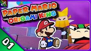 THE ORIGAMI ADVENTURE UNFOLDS! | Paper Mario: The Origami King Episode 1 | Couch Plays