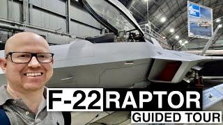 Lockheed F-22 Raptor detailed tour!