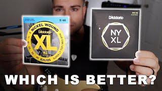 D'Addario NYXL vs. XL Nickel Wound String Comparison and Review