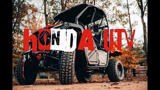 HONDA PIONEER UTV and TREE FELL