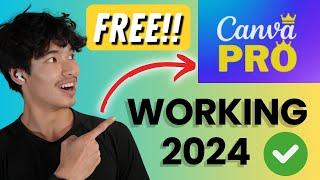 GET Canva Pro FOR FREE in 2025? 