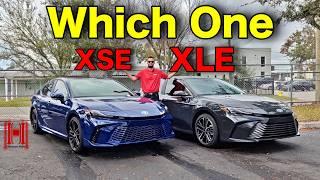 2025 Toyota Camry XLE vs XSE: Which is Better? | Full Specs & Test Drive