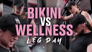 Bikini vs Wellness girl lower body session