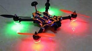 FPV Racing Vengeance 280 few laps and a crash
