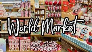 WORLD MARKET SHOP WITH ME  • Christmas Wine & Christmas Dinnerware