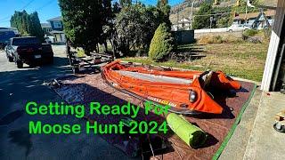 Hunt 2024 - Packing Up All The Gear For Moose, Caribou and Mountain Goat Episode 1