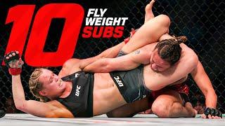 Top 10 Women's Flyweight Submissions in UFC History