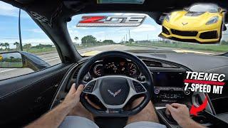 Drive it like you stole it: 800HP C7 Corvette Z06 POV Drive 4K | C7 Z06 HARD PULLS & DOWNSHIFTS!