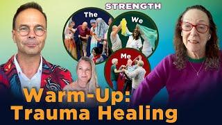 Part 1 of 5. Warm-Up Healing. Therapeutic Spiral Model Group Work Demo with Dr. Hudgins & Dr Durost