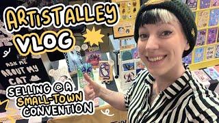 ART VLOG  why I love SMALL TOWN art markets | self employed illustrator