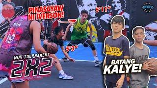 PINASAYAW NI MANONG IVERSON! MAY PUMALAG SA 2X2 KINA BATANG STEPH CURRY AT KALYE IRVING