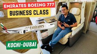 Emirates Boeing 777 Business Class Experience from Kochi to Dubai