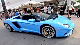 Supercar Sunday Arts and Cars on Lincoln Road Miami Beach | Supercar Saturdays Florida GoPro Edition