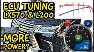 Tuning the LX570 - More Power? 100% stock unmodified - Measuring the Difference - VFTuner OTT Tune