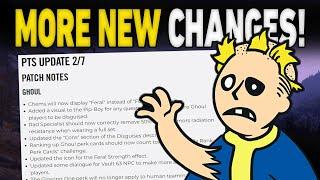 MORE NEW CHANGES Added to Fallout 76 PTS!