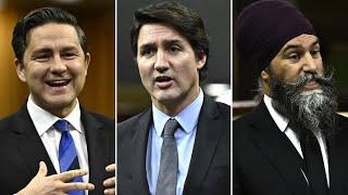 Why are Trudeau, Singh attacked Poilievre's lack of security clearance?