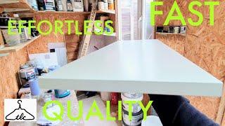 Painting Mdf Panels Super Quick | The Fastest Way To Paint....Ever | Graco Airless Sprayer | EP#56