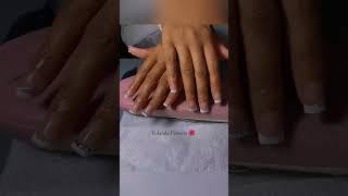 Classic French #reel #nails #acrylic #nailtech #fypyoutube
