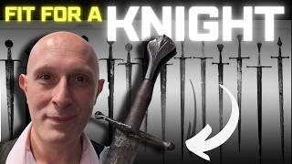 What is a REAL MEDIEVAL KNIGHT'S SWORD like? Amazing Castillon Type B Arming Sword