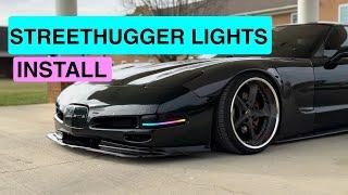 Street Hugger C5 Corvette RGBW Corner Lights Install