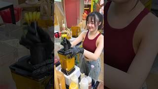 Adorable Thai Girl Serves the Sweetest Mango Juice Ever!