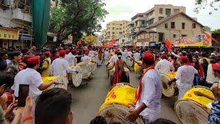 Gudi Padwa 2022 | Girgaon Shobha Yatra | Jagadamb Dhol Tasha Pathak, Mumbai