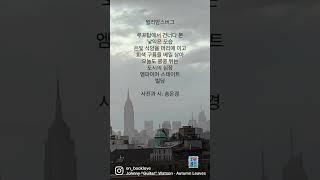 [뉴욕 디카시] 윌리암스버그에서 바라본 #엠파이어 스테이트 빌딩 ##브루클린 #Williamsburg #rooftop #EmpireStatebuilding