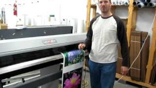 Wide Format Solvent Printer Conversion