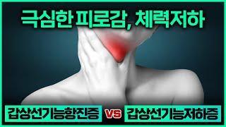 식욕감퇴 체중증가 vs 식욕증가 체중 감소/손 떨림 vs 손발저림/덥다 vs 춥다/갑상선기능항진증 vs 갑상선기능저하증/극심한 피로감, 체력저하/부산MBC 180716 방송