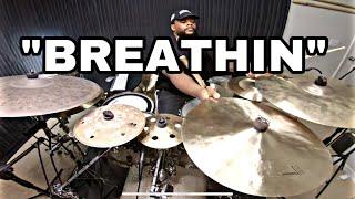 Ariana Grande- Breathin | Marcus Thomas (DRUM COVER)