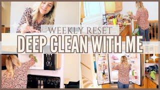 Tackle your Mess: Kitchen Deep Clean with me 2024 | Weekly Cleaning Motivation