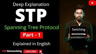 1. STP Spanning Tree Protocol in English | Why STP | Root bridge election,Root Port,Designated Port