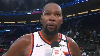 Kevin Durant reacts to Suns' OT win over the Clippers, has high praise for Intuit Dome | NBA on ESPN