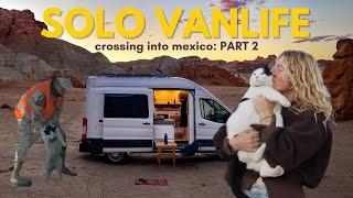 Solo VanLife: Crossing into Mexico: PART 2