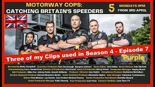 "As Seen on TV" Motorway Cops - Catching Britain's Speeders - S4-E7 - My 3 x Clips.