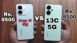 Tecno Pop 9 5G vs Redmi 13C 5G Speed Test Comparison!! Gaming,