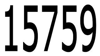 15759 a 16758