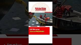 Ít nhất 4 người thiệt mạng, 7 người mất tích do lật tàu ngoài khơi Philippines