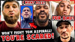 Jon Jones MESSAGE to Alex Pereira + Magomed Ankalaev FIRES BACK! Charles Oliveira vs Max Holloway!?