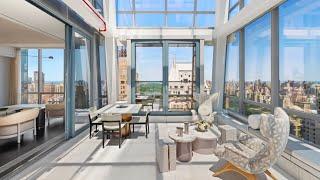 INSIDE a $19,000,000 BILLIONAIRES' Row NYC SKY MANSION | 157 W. 57th, #41D | SERHANT. Signature Tour