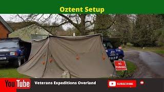 Oztent and Foxwing Setup